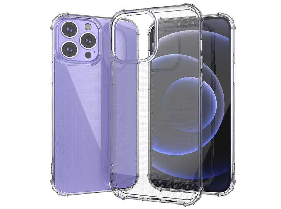 Etui do Apple iPhone 13 Pro 4Mobee przezroczyste